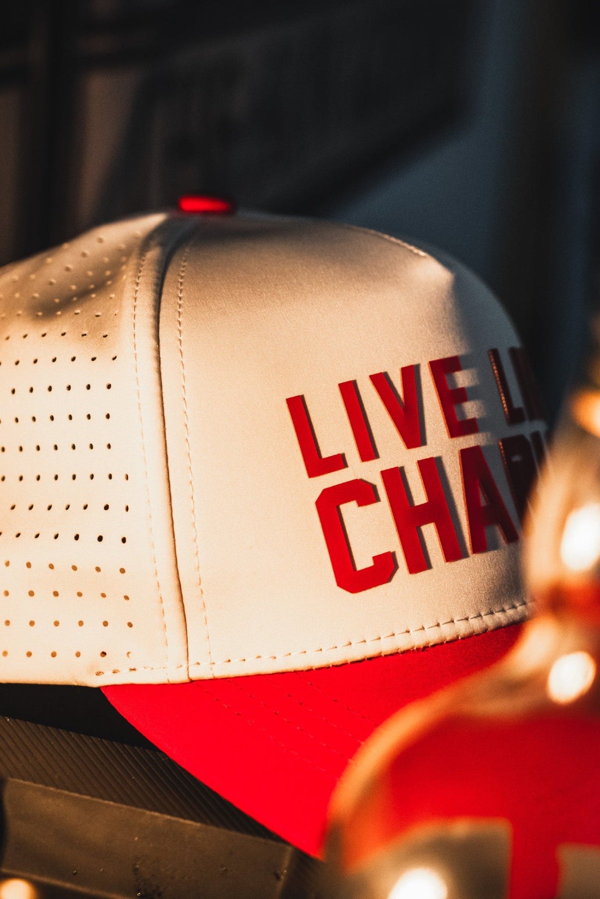 Live Like Charlie Ivory Snapback