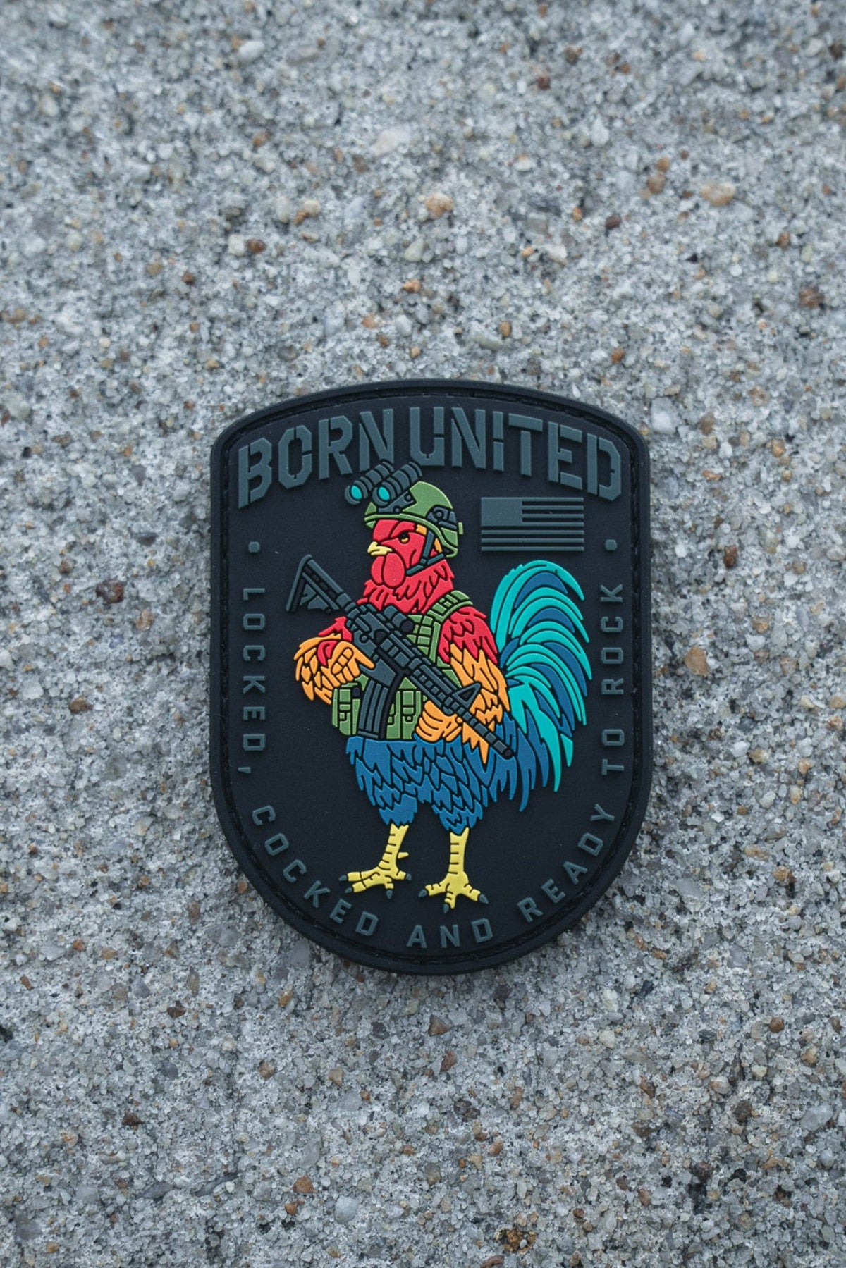 Battle Bird PVC Patch