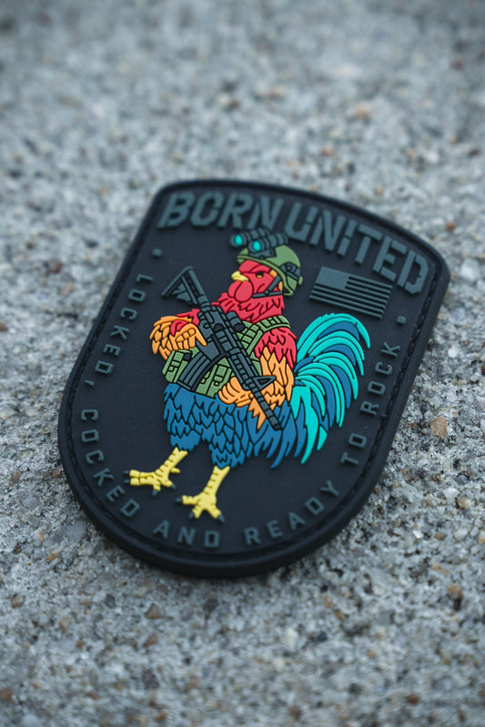 Battle Bird PVC Patch