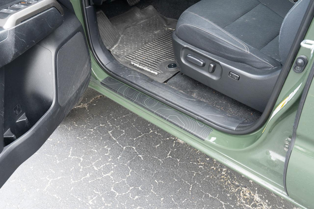 Topo Door Sill Protectors - 2016-2023 Tacoma Double Cab