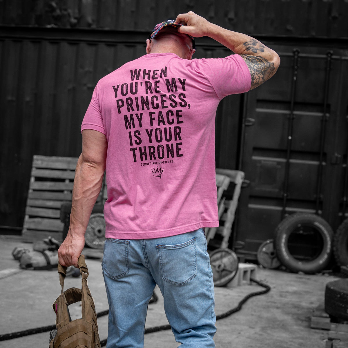 When You're My Princess, My Face Is Your Throne Men's T-Shirt