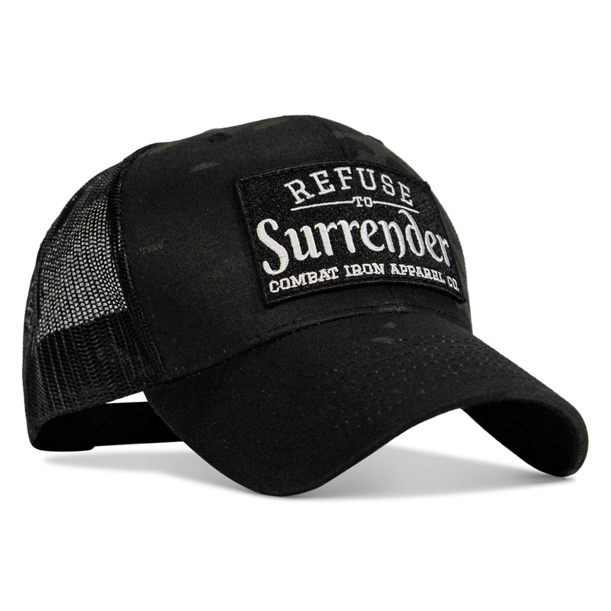 Refuse To Surrender B/W Patch Snapback Hat