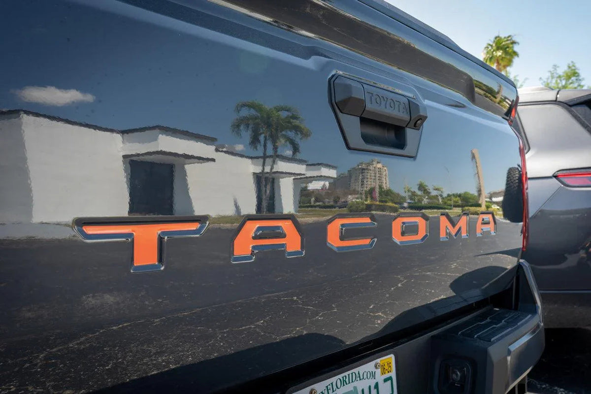 TACOMA Tailgate Inlay Letters - 2024+ Tacoma