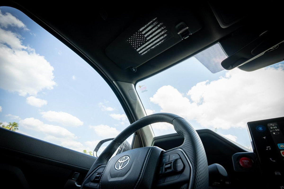 Sun Visor Airbag Label Overlays - 2025+ 4Runner