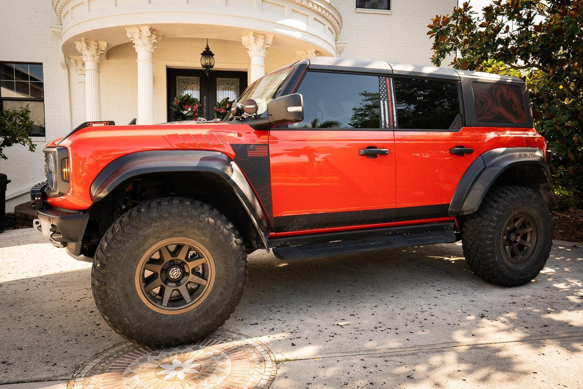 Topo EZ Install Door Cup Protectors - 2021+ Bronco