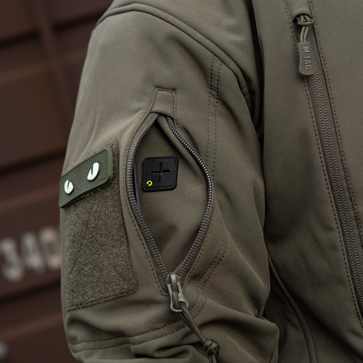 M‑Tac Softshell Tactical Jacket with Fleece Liner