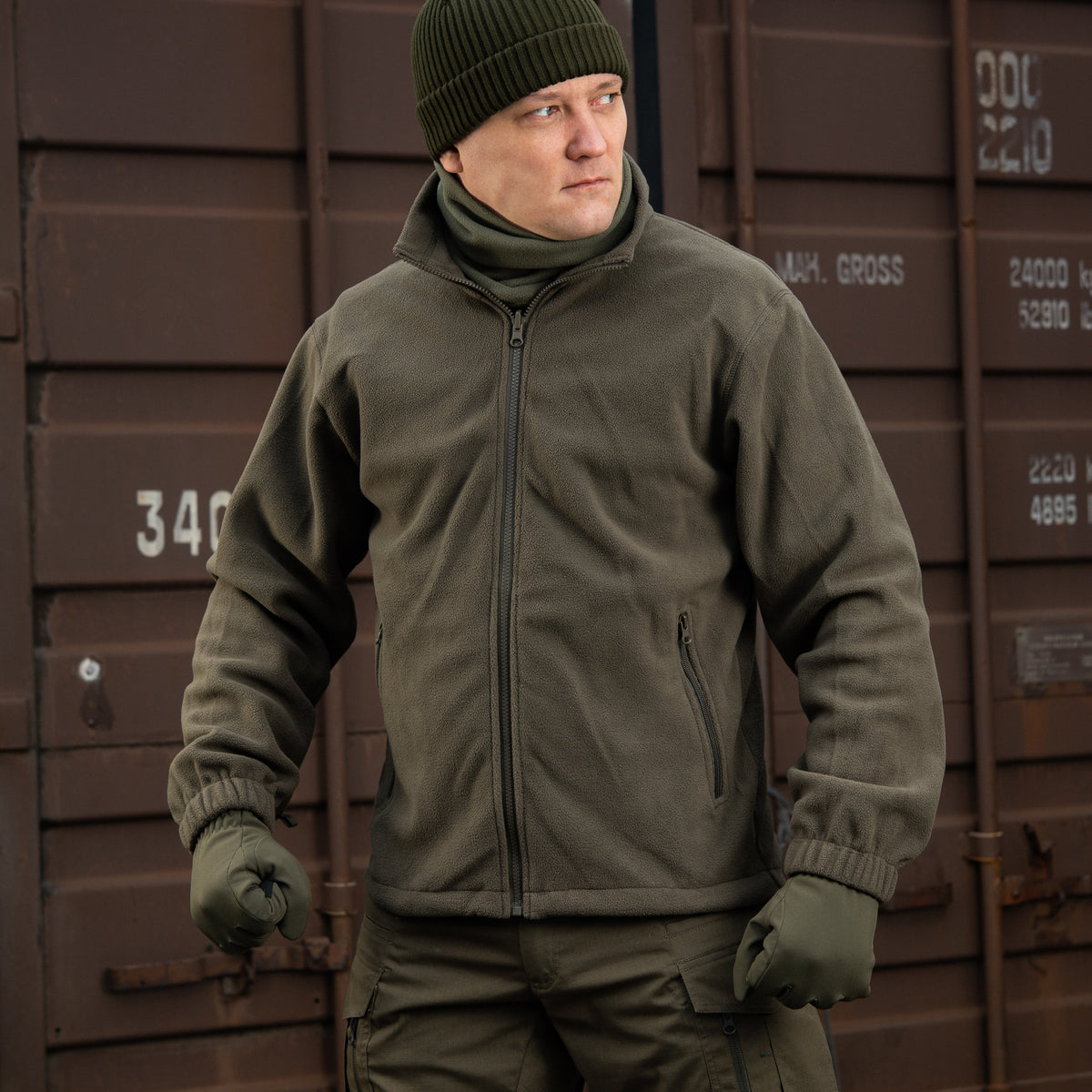 M‑Tac Softshell Tactical Jacket with Fleece Liner
