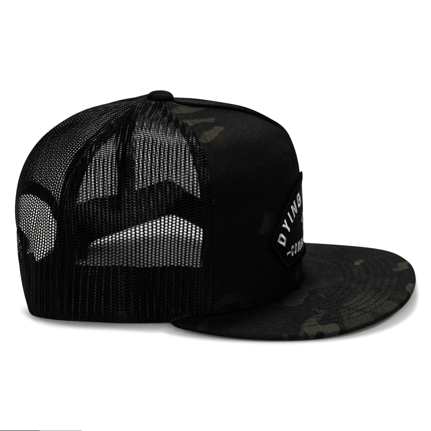 Dying Is Easy Patch Flatbill SnapBack Hat