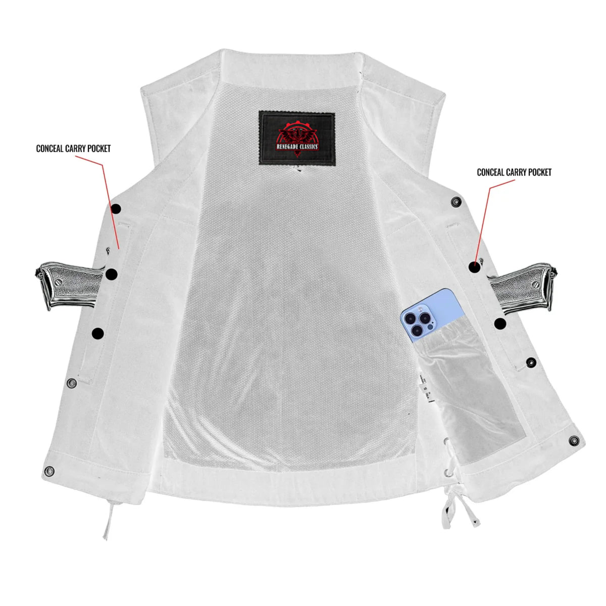 Denim Dream Women's Denim Vest
