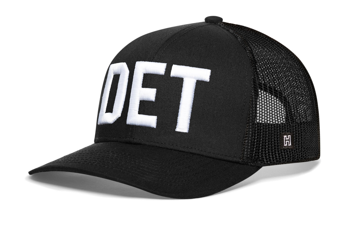 Detroit Trucker Hat | Block Snapback