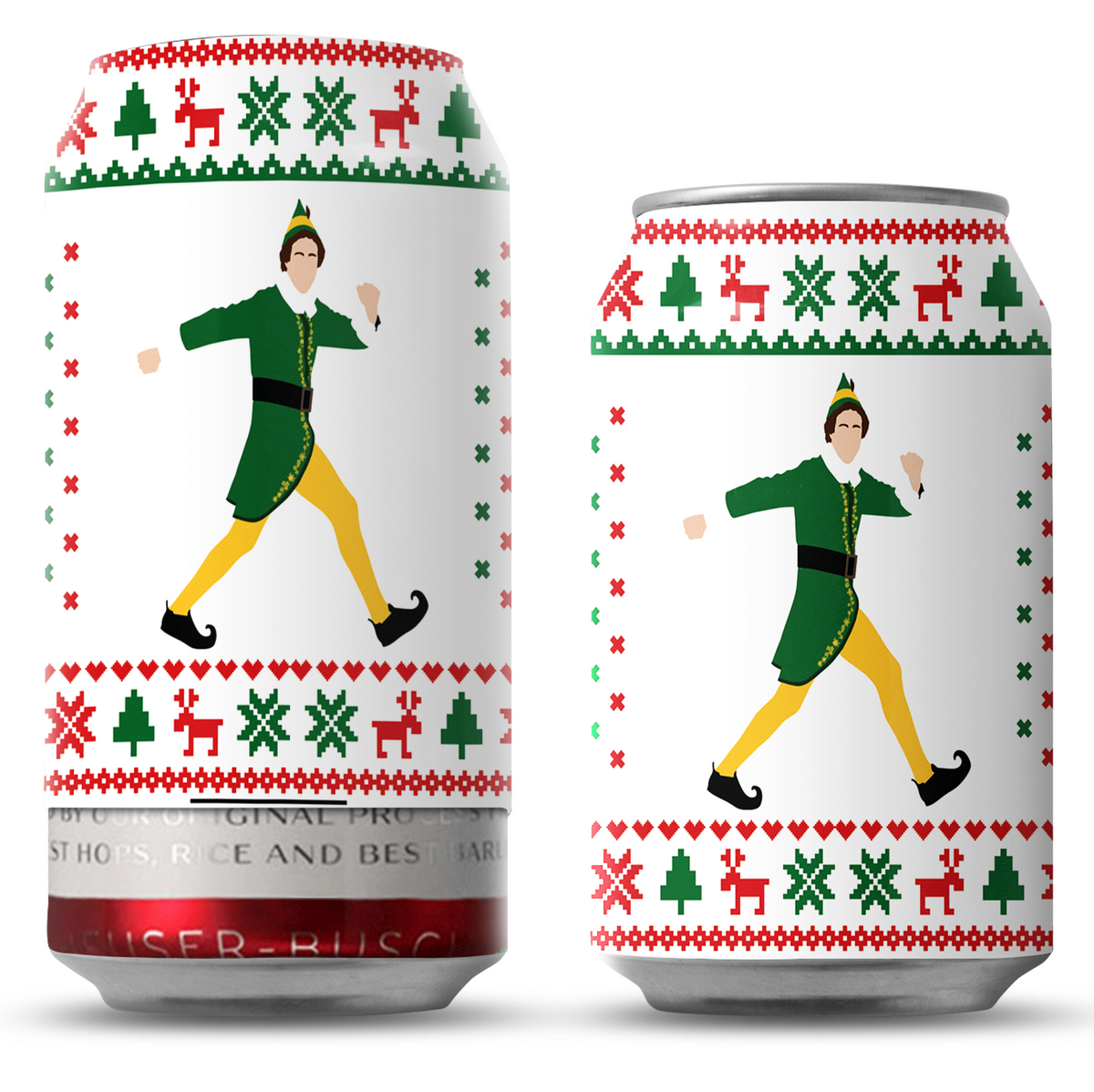 Christmas Beersy Can Covers (GLOW IN THE DARK)