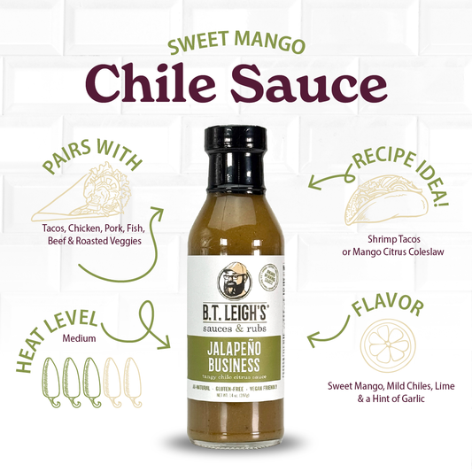Jalapeño Business - Mango Chile Citrus Sauce