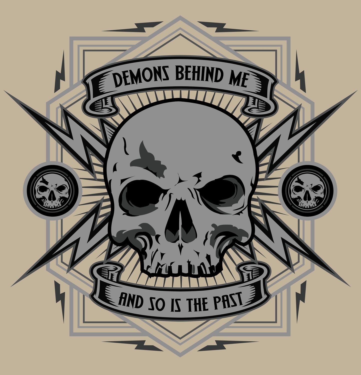 Closeout - Embroidered Shop Shirt - Men's Warm Gray Electric Head