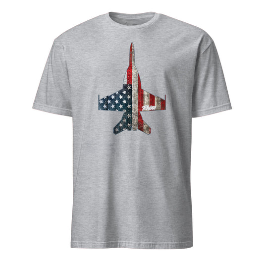 F-18 "RHINO" Rivet Flag T-Shirt