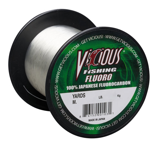 Vicious 100% Japanese Fluoro - 12 Lb Test