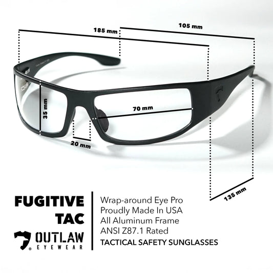 Fugitive TAC Sig Gray / Pathfinder 5.1 Transition - ANSI Z87.1-2015