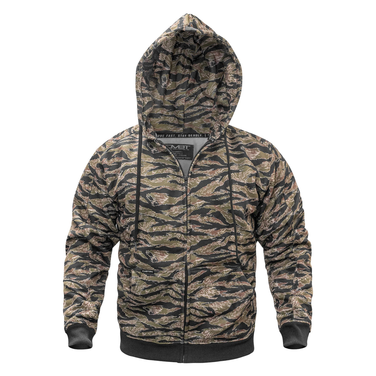 Men's Zip Up Fleece Lined Hoodie 2.0