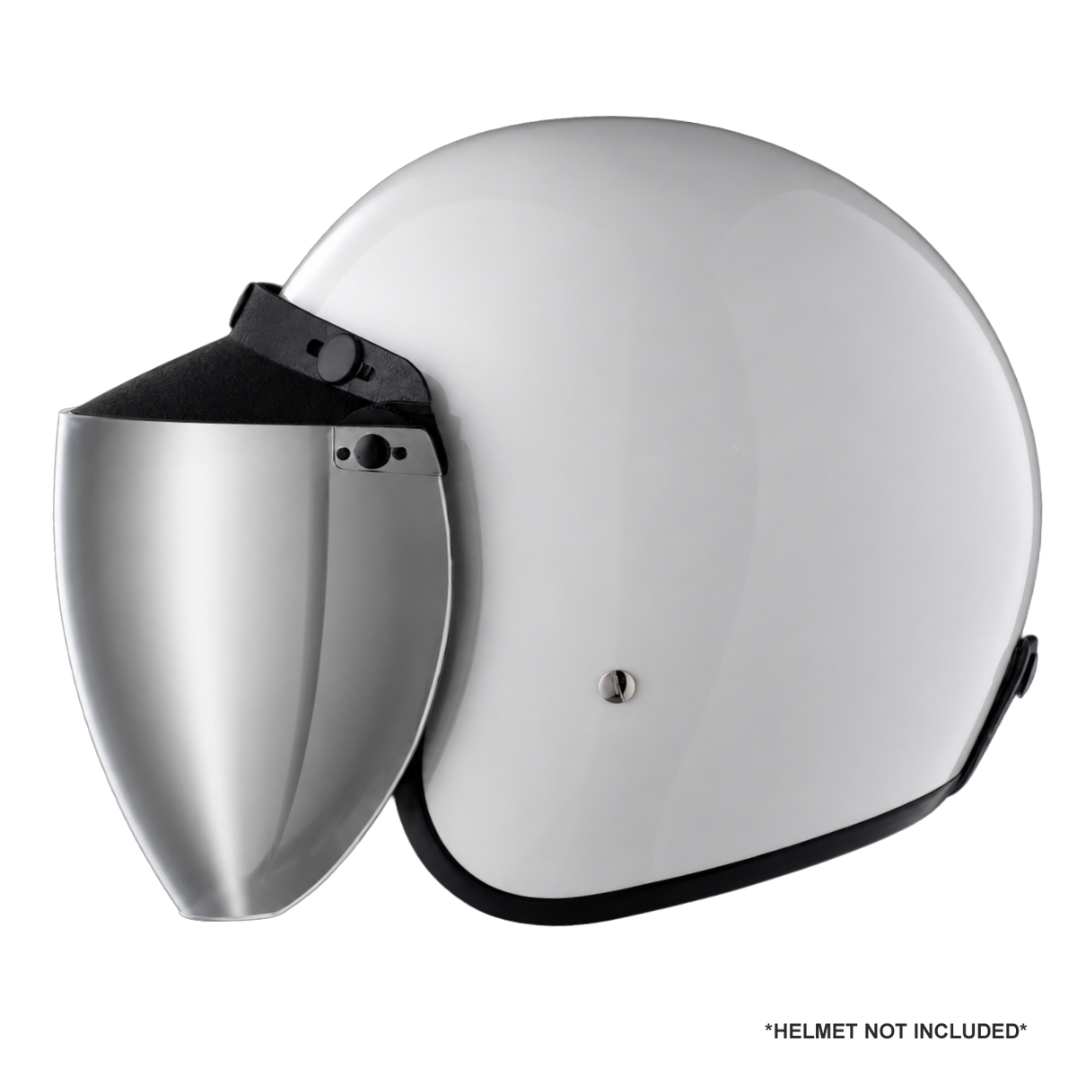 Flip Up Visor- Mirror