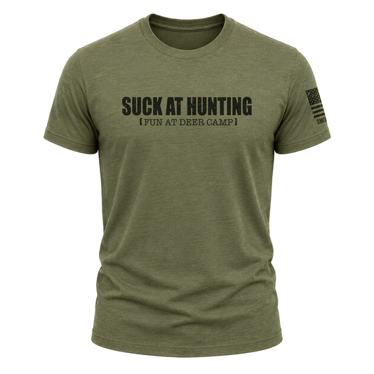 "Suck At Hunting" Tee