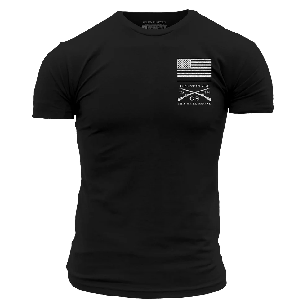 Spread Eagle T-Shirt - Black