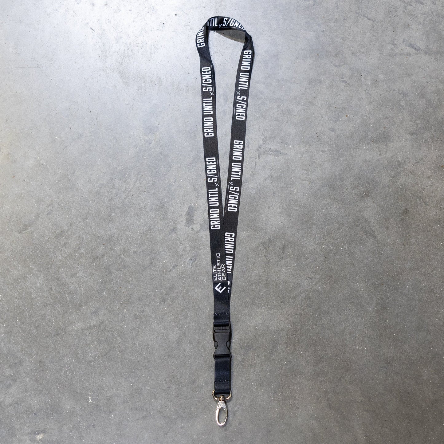 Grind Until Signed Lanyard