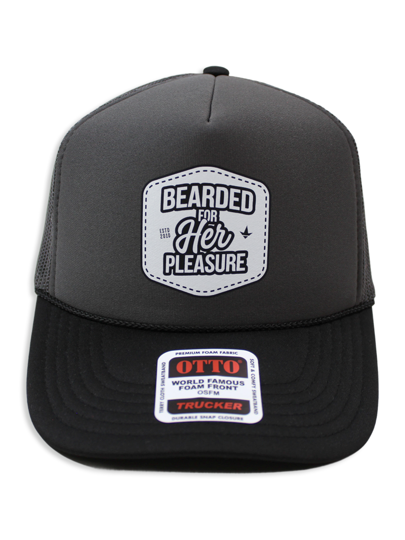Bearded For Her Pleasure Trucker Hat