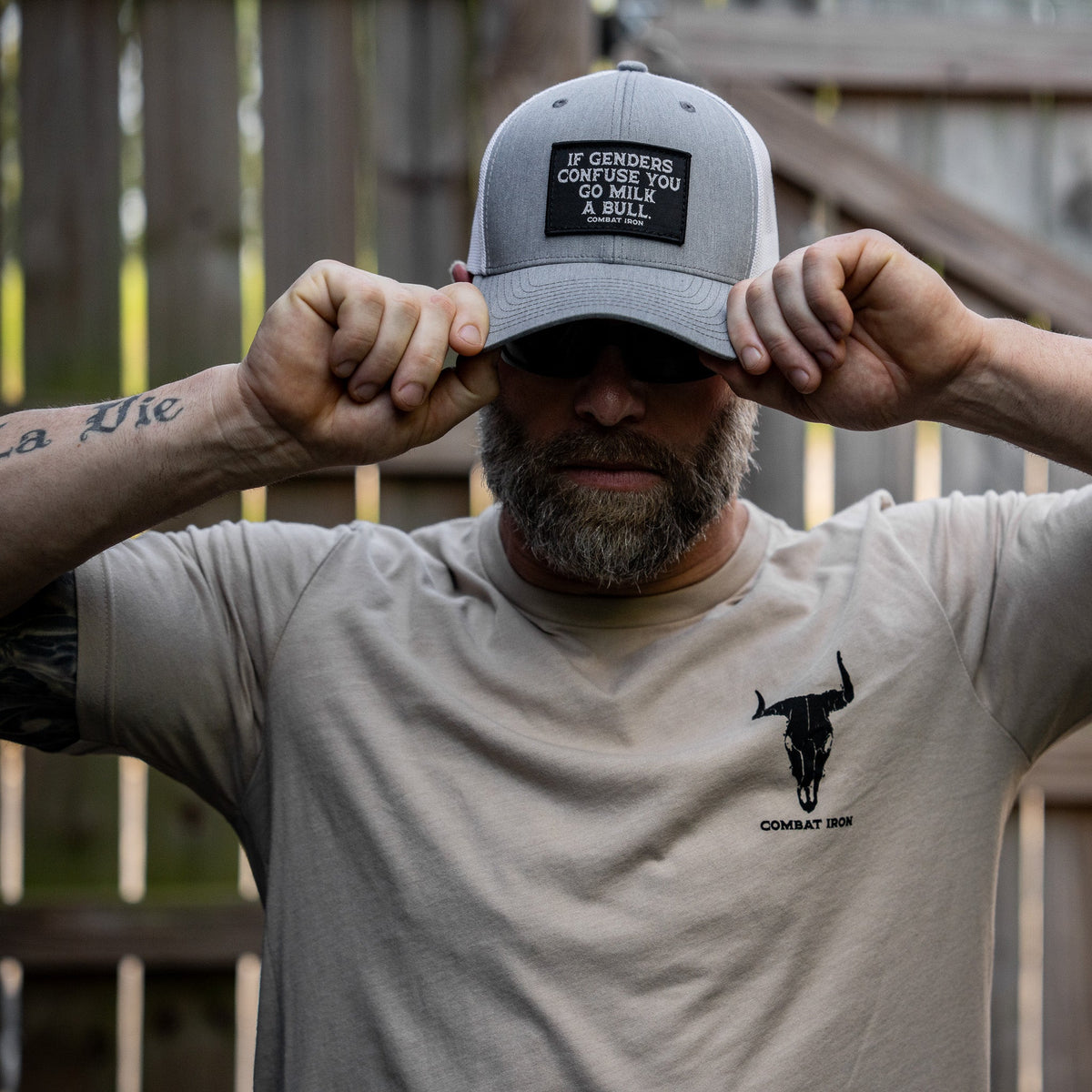If Genders Confuse You, Go Milk A Bull Patch Snapback Hat