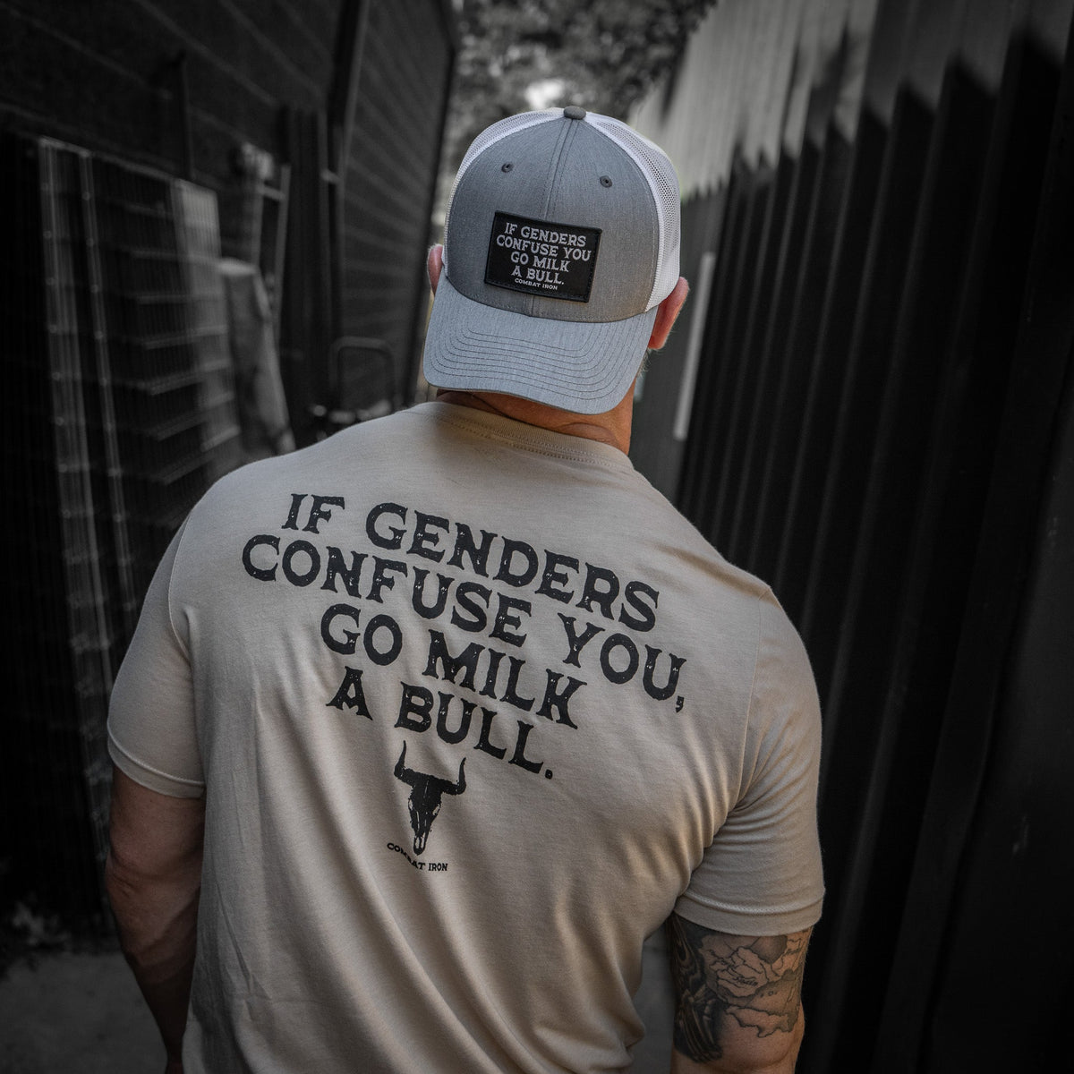 If Genders Confuse You, Go Milk a Bull Men's T-Shirt