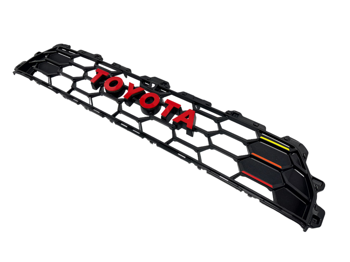 Tri Color TRD Style Grille Overlays - 2025+ 4Runner (TRD Grille)