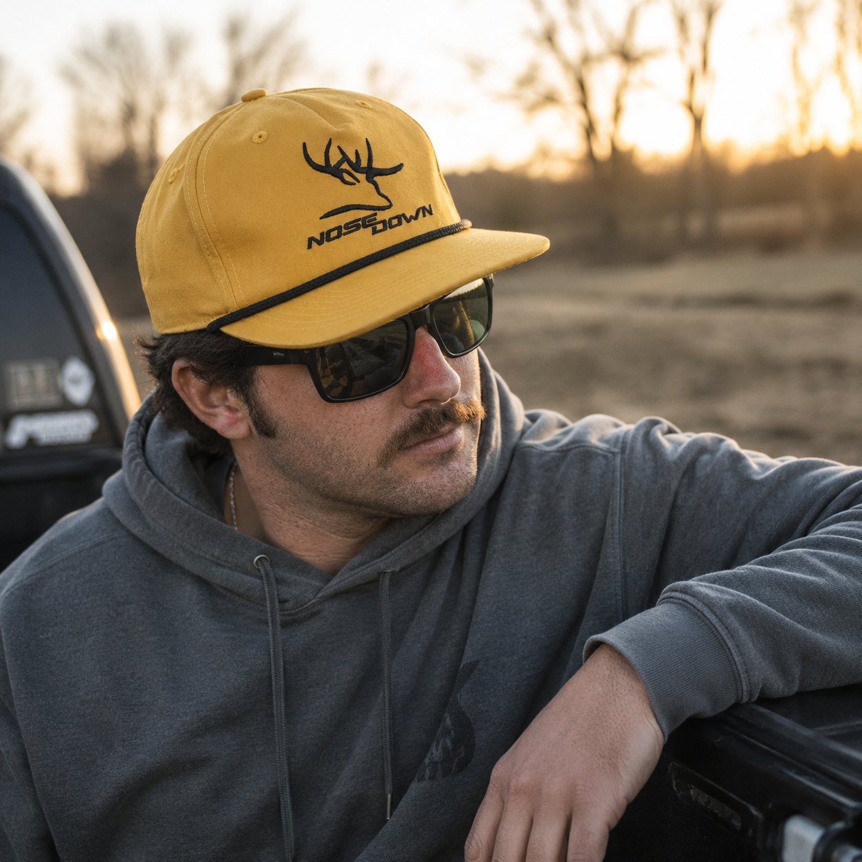 Embroidered Rope Hat