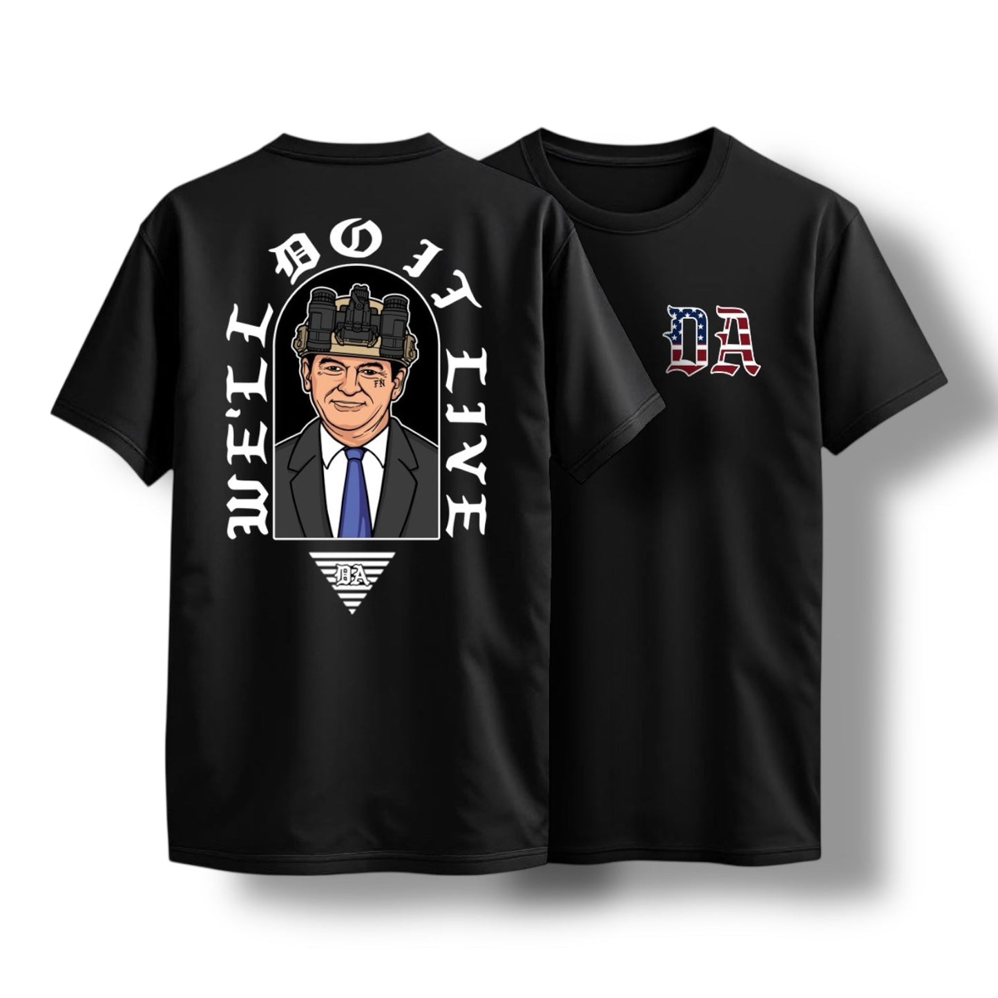 "DO IT LIVE" TEE (BLACK)