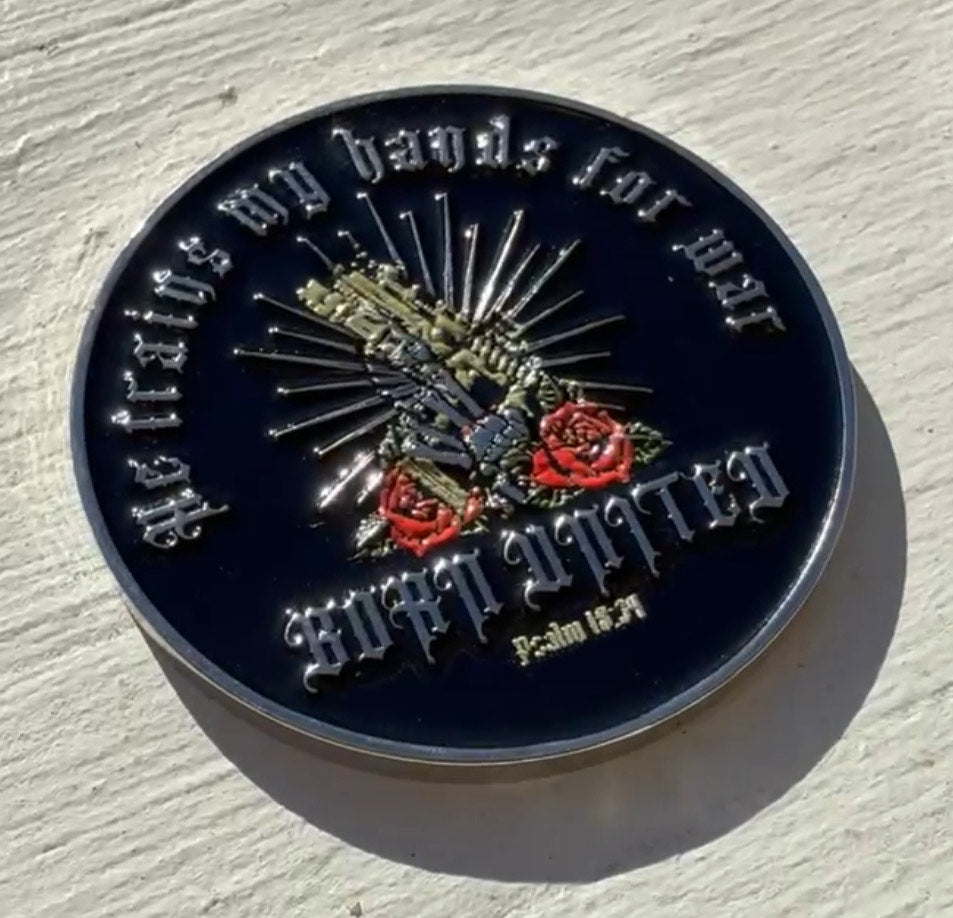 War Hands Challenge Coin