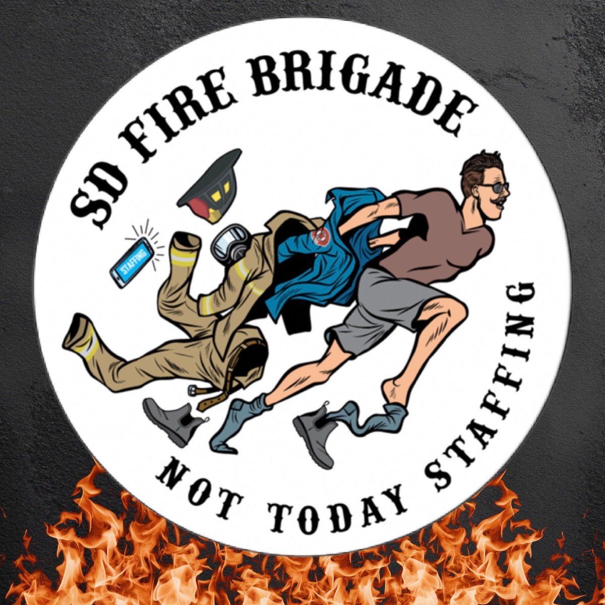Not Today Sticker