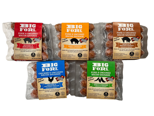 Bacon Sausage 6 Pack - Single Flavor