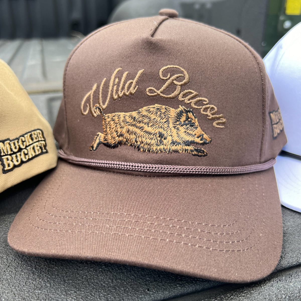 "Wild Bacon" Vintage Bucket