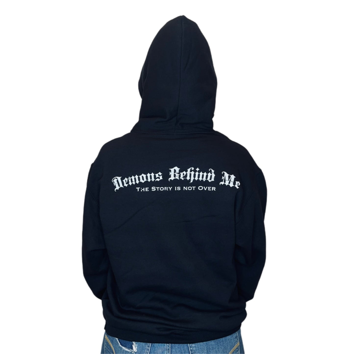 Closeout - Semicolon Unisex Black Hoodie