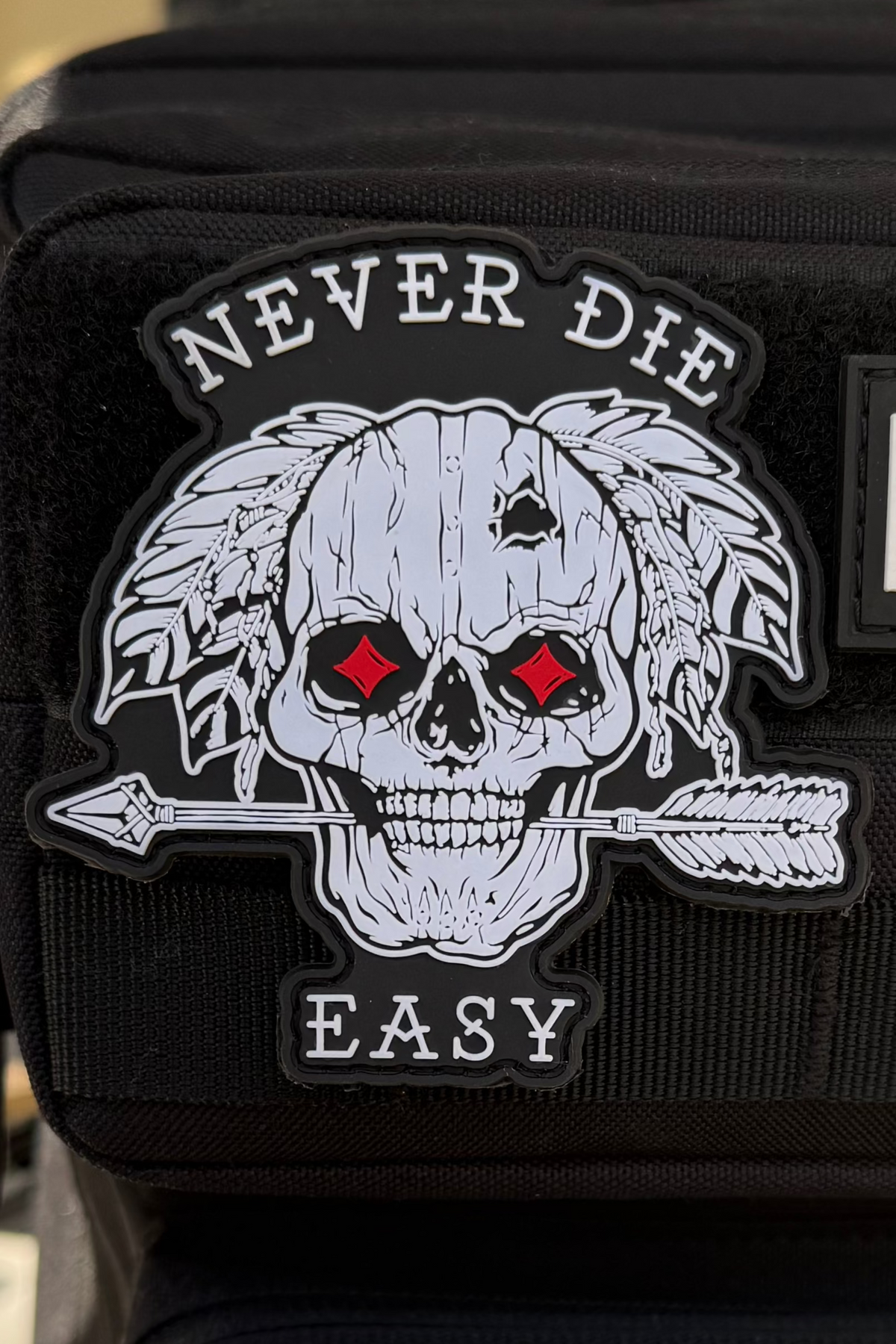 Never Die Easy PVC Patch