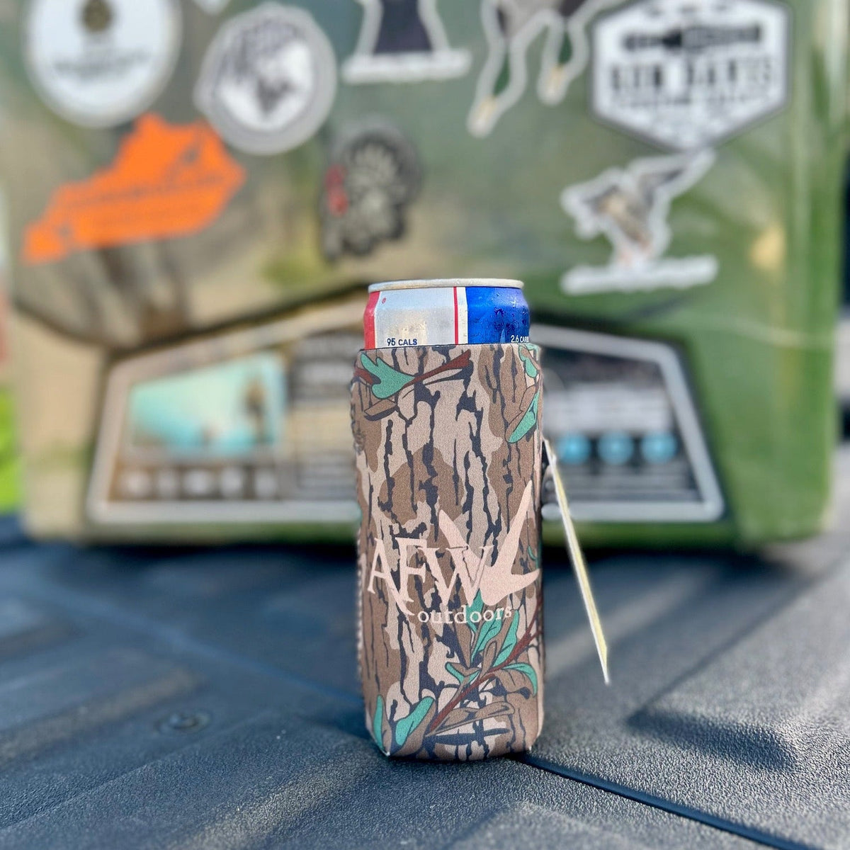 Turkey Logo Drink Koozies - Skinny Can