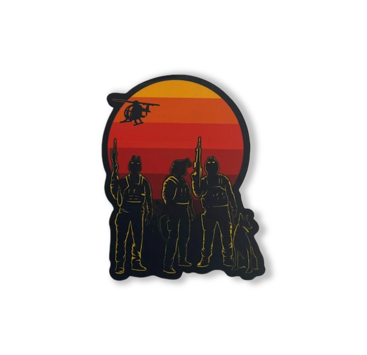 Unity Sunset Sticker