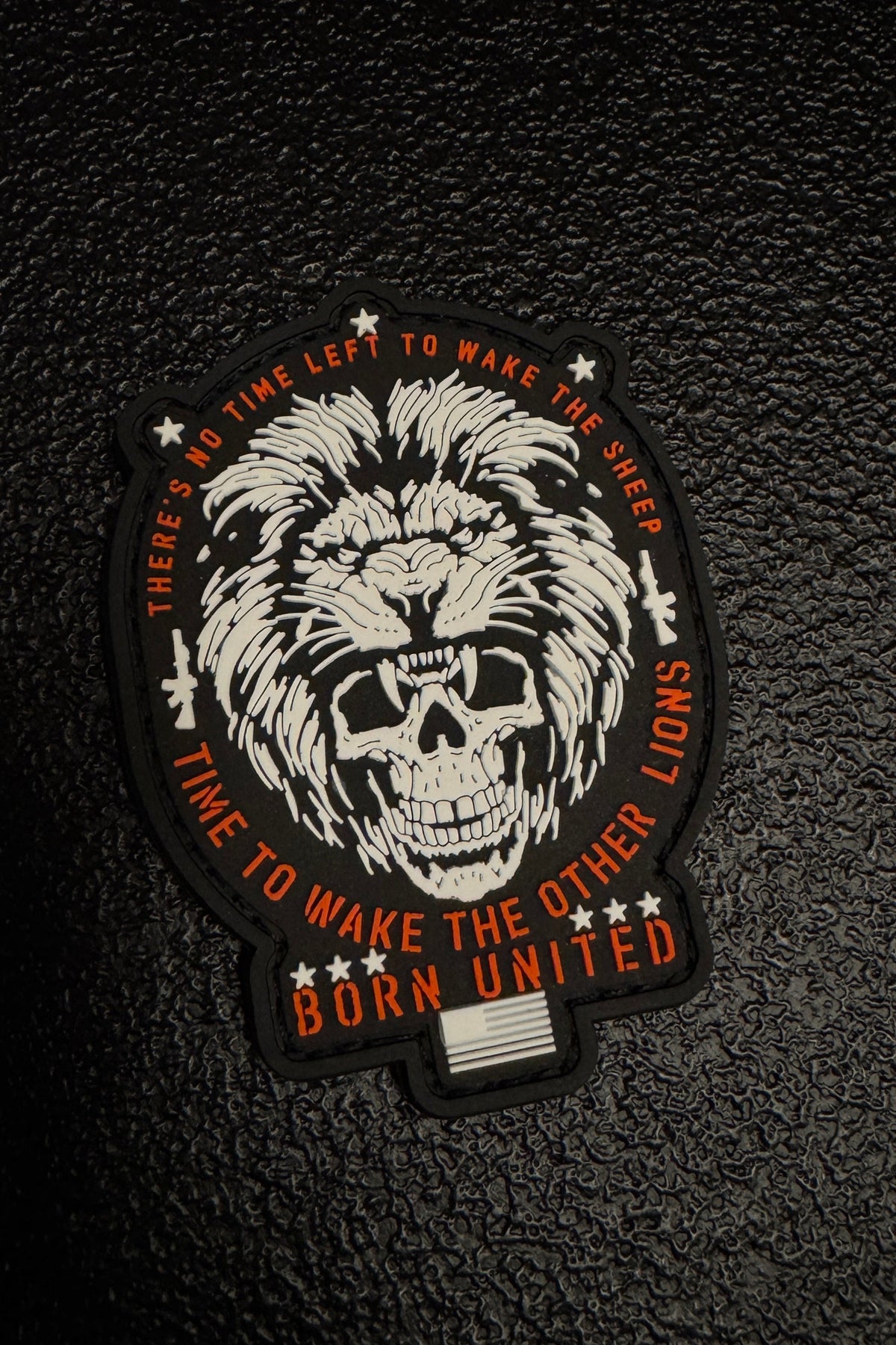 Waking Lions PVC Patch