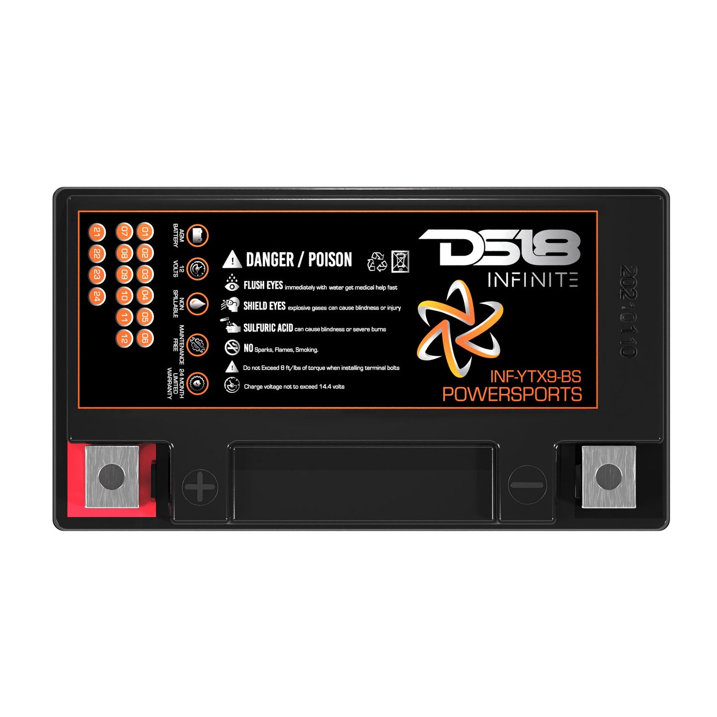 INFINITE 350 Watts 9 AH AGM Power Cell For Power Sports