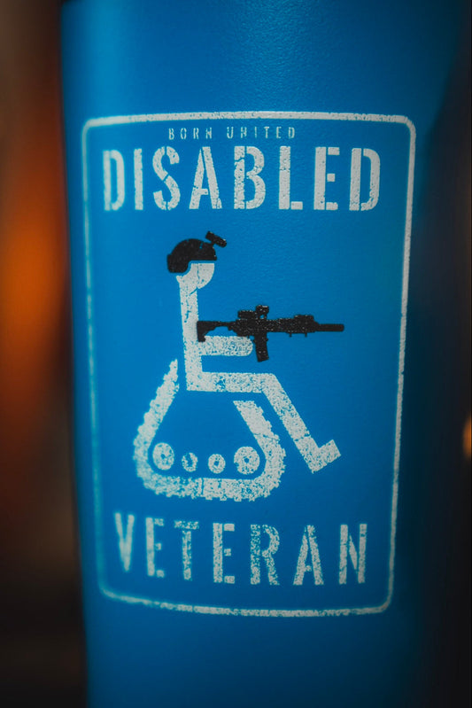 Disabled Vet Tumbler - 20oz