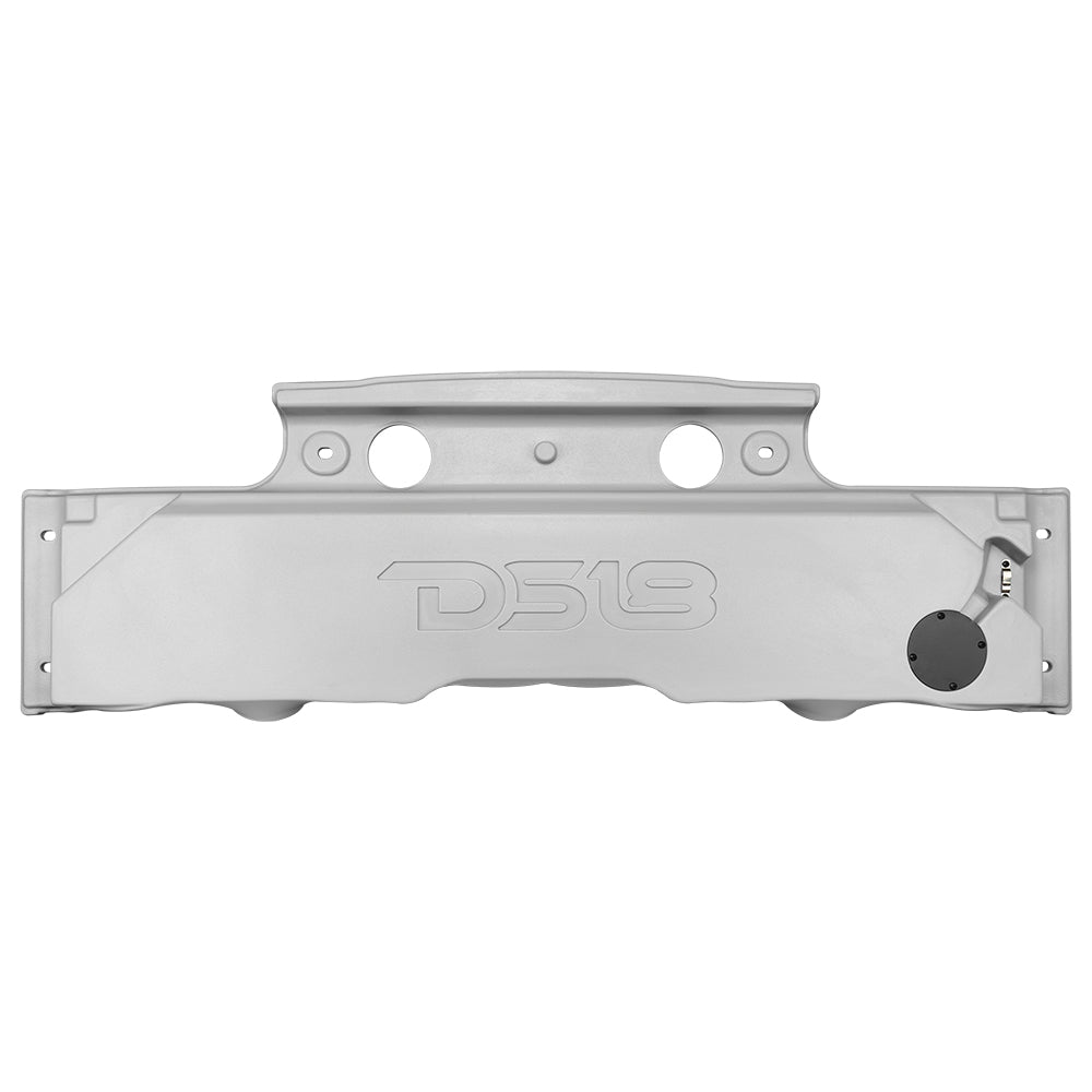 DS18 JK-SBAR/SL Exclusive Overhead Bar System for JK/JKU Jeeps (4 x 8" Speakers 4 x 3.72" Tweeters 2 x 1" Drivers) SILVER