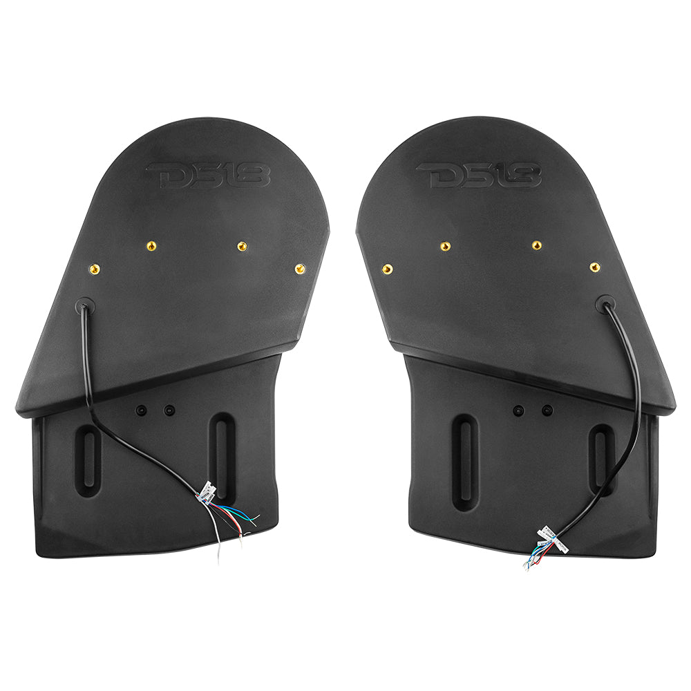 Jeep JL/JLU 10" Wheel Well Seald Subwoofer Enclosure Left and Right Side