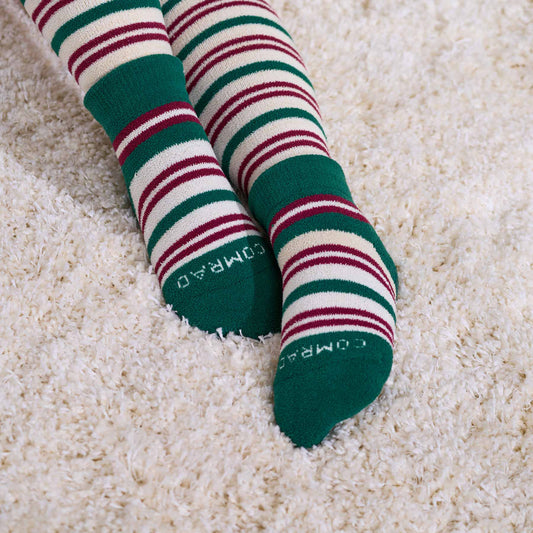 CozyGrip Compression Slipper Socks - Xmas