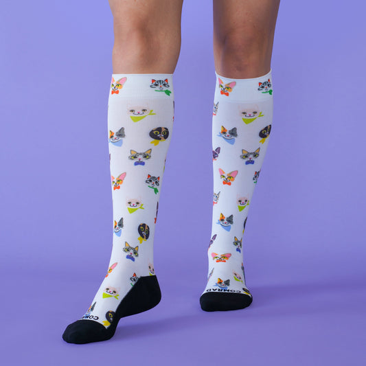 Cute Compression Socks – Cat
