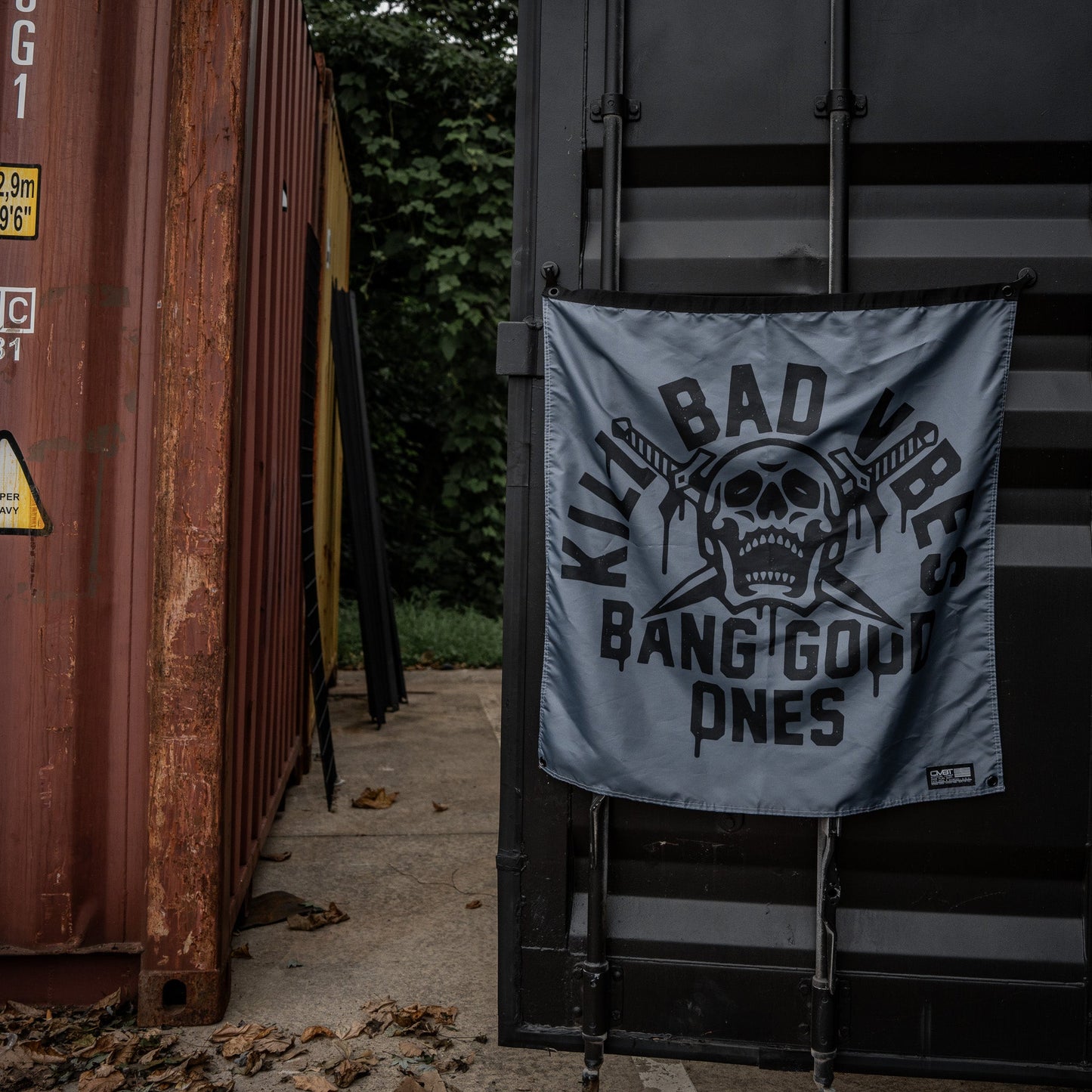 Kill Bad Vibes 3'x3' Flag