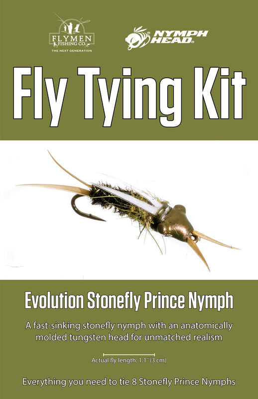 Evolution Stonefly Prince Nymph Tying Kit