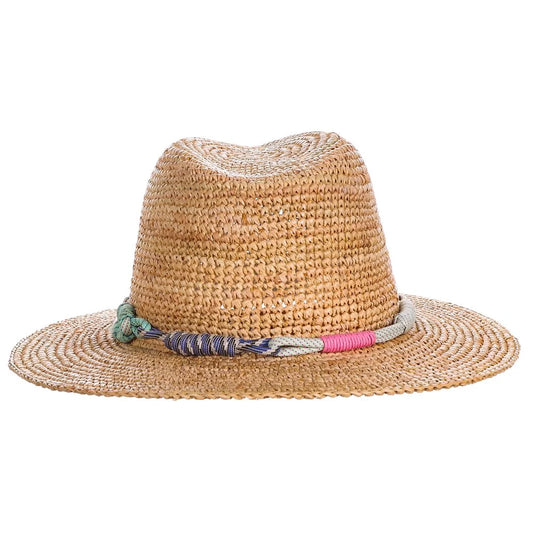 Scala Calla - Women's Straw Fedora Hat