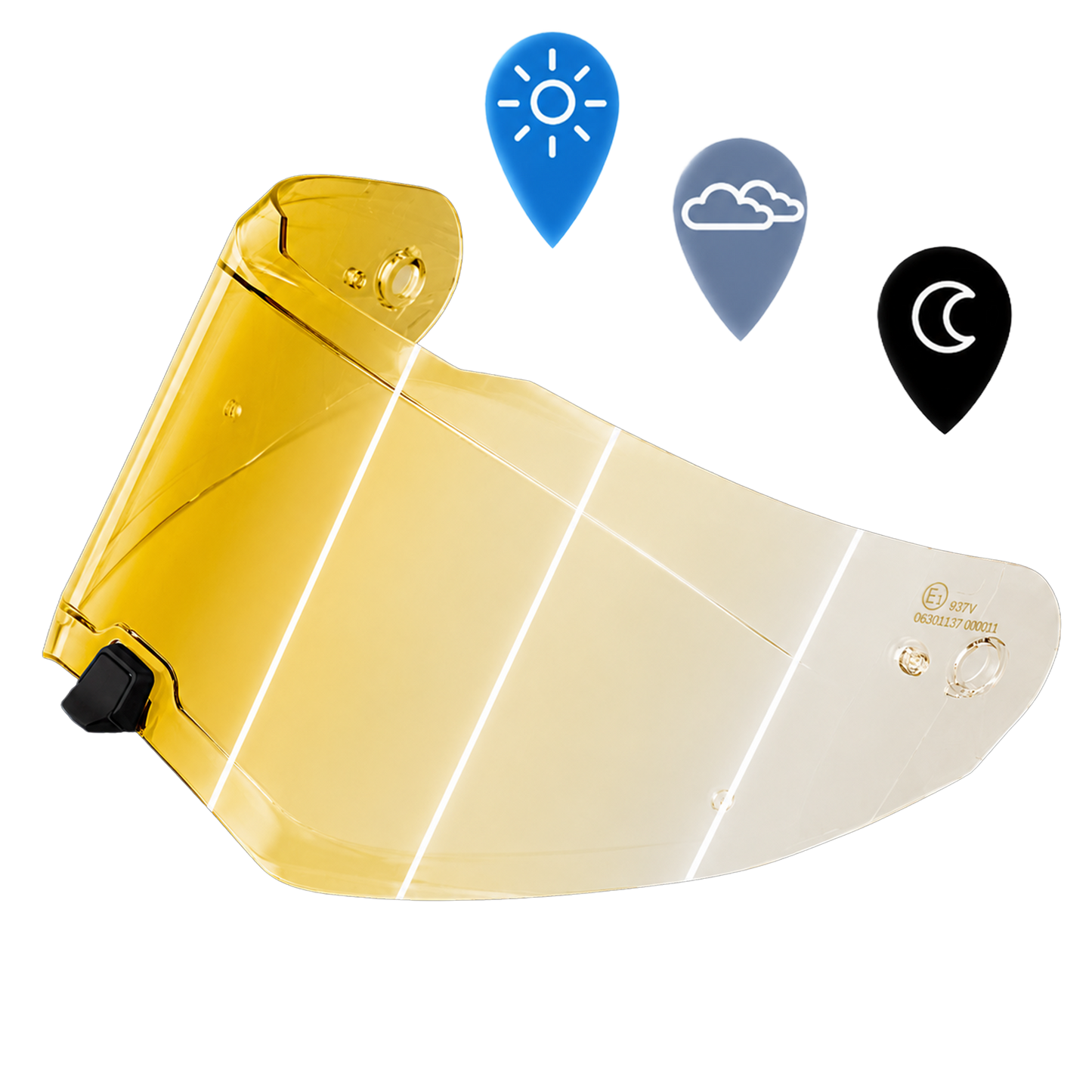 Legacy Shield Outer- Photochromic Gold